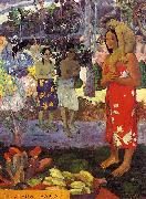 Paul Gauguin Hail Mary oil painting artist